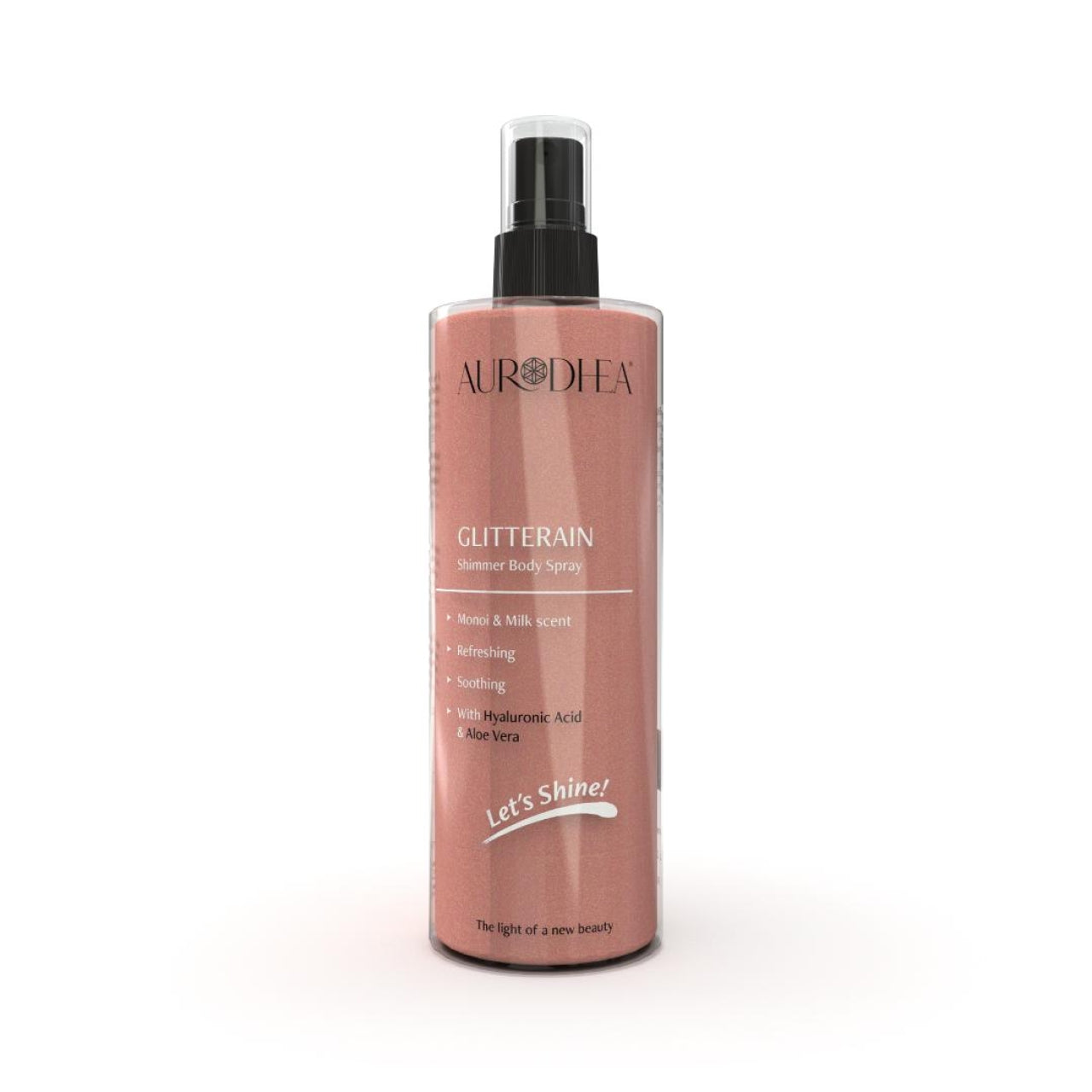 GLITTERAIN - Golden Shimmer Body Spray (Parfum de monoï et de lait) - 150 ml