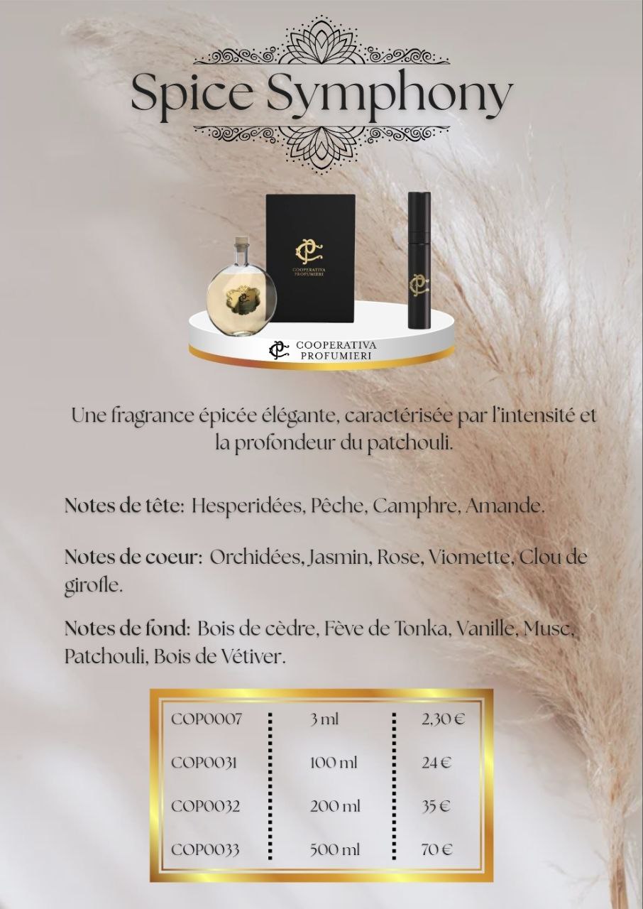 Parfum d'ambiance 'Spice Symphony'