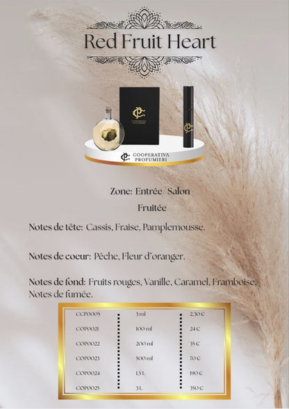 Parfum d'ambiance 'Red Fruit Heart'