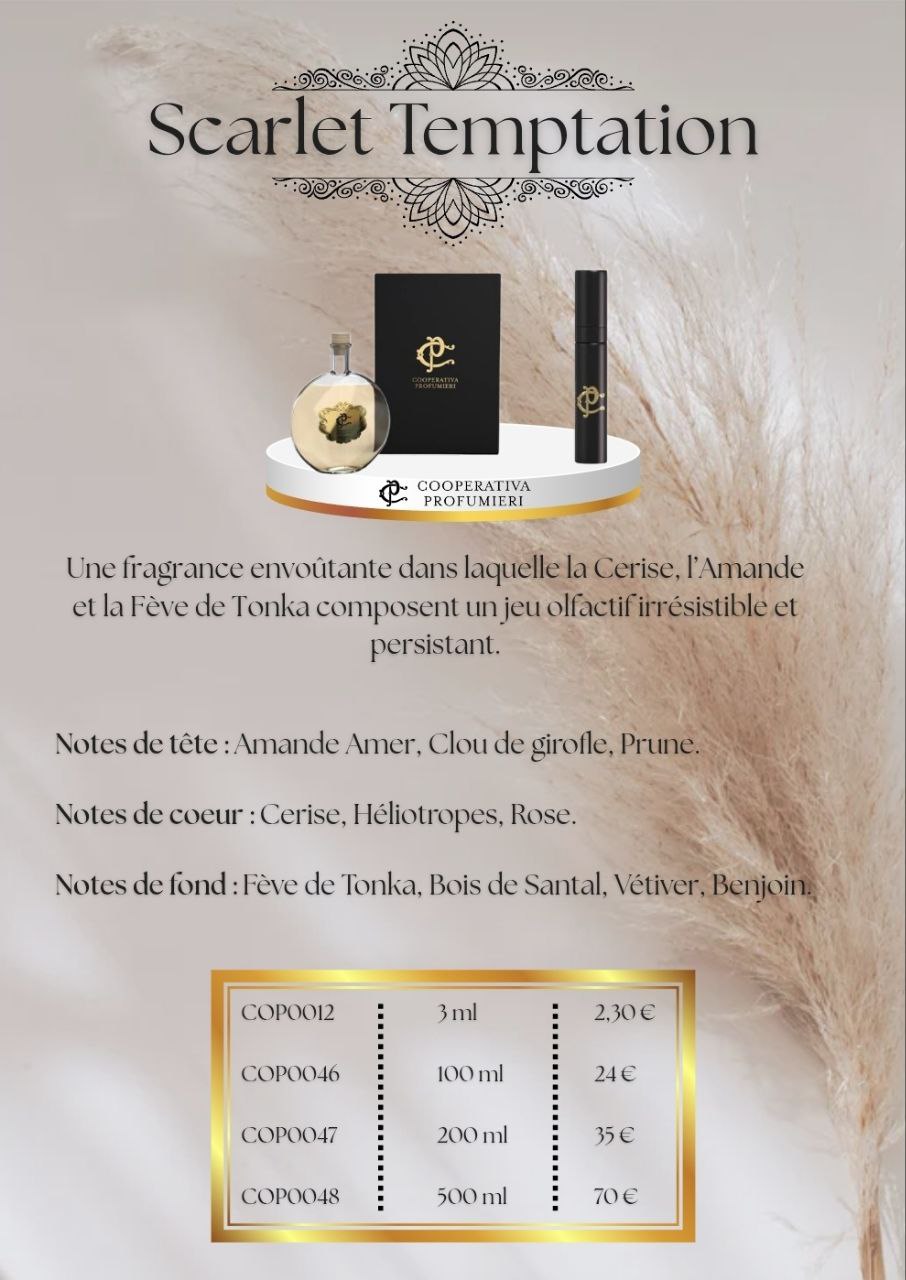 Parfum d’ambiance 'Scarlet Temptation'